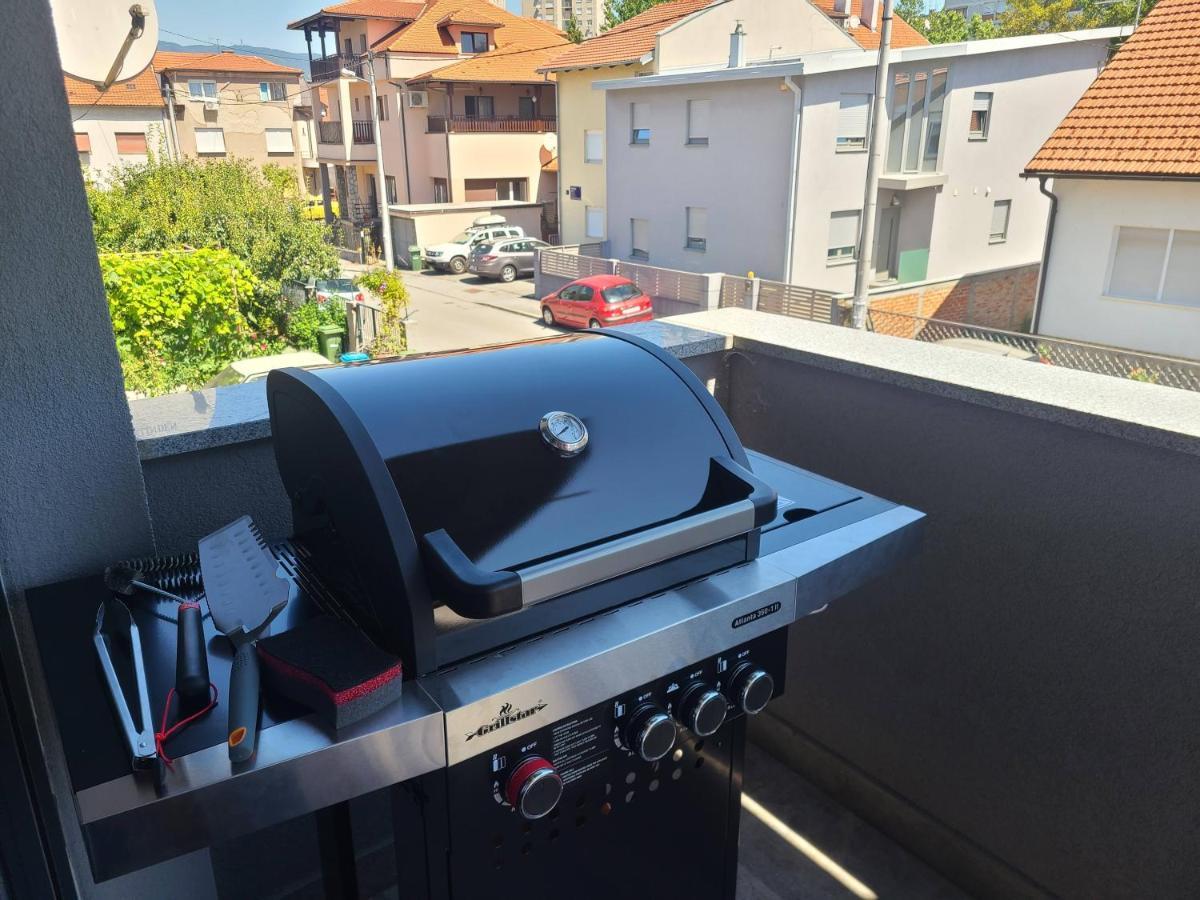 Modern 4-Star Luxury Apt - Wfh Ready, Free Parking Zagreb Eksteriør bilde
